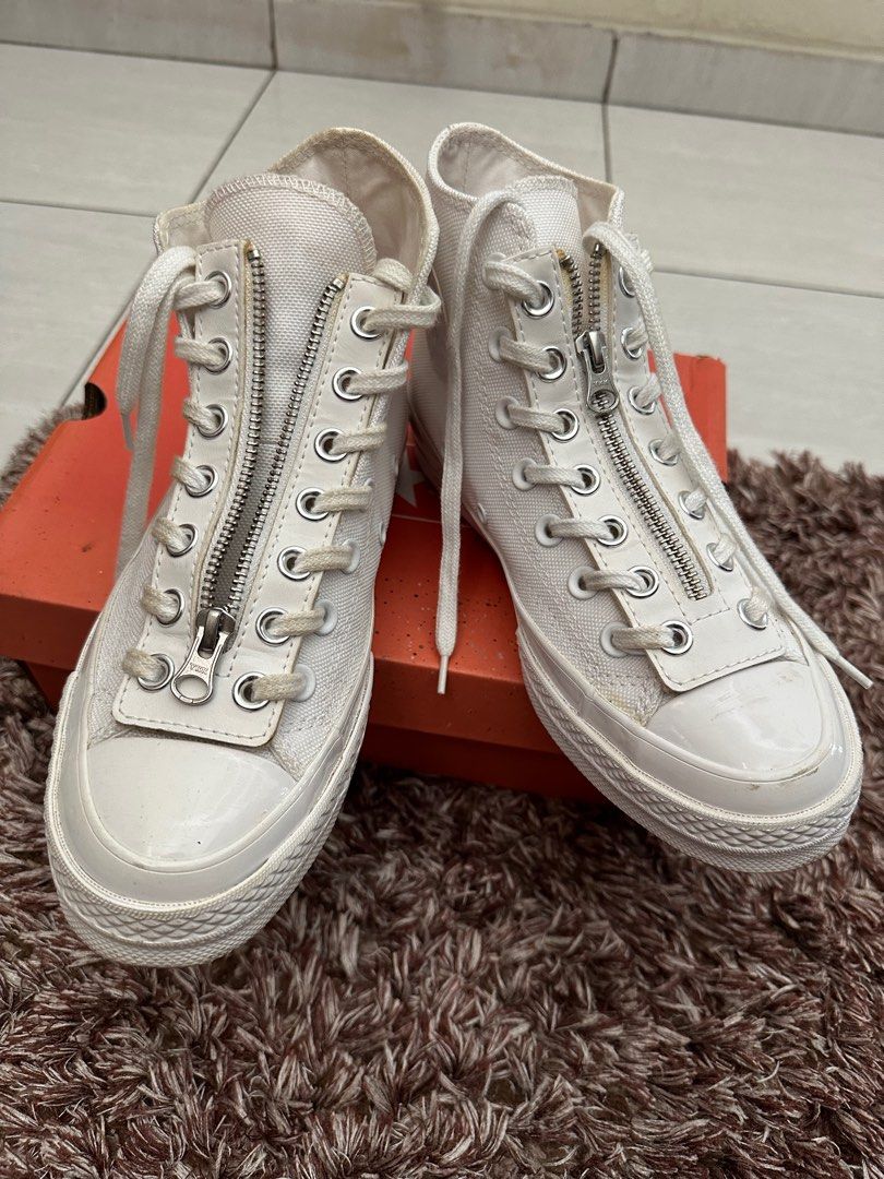 Converse Chuck 70 Zip high white ORI size 38.5 EUR