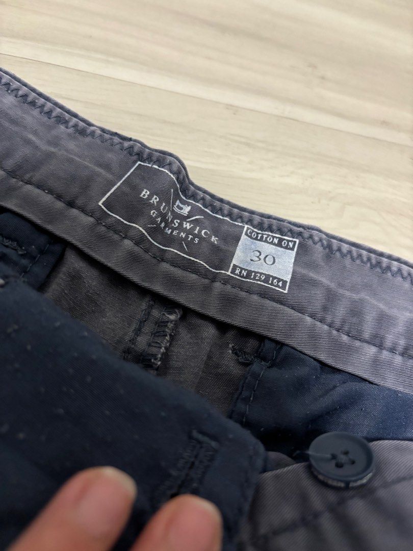 Cotton On Men Grey Brown Shorts Men s Fashion Bottoms Shorts on Carousell