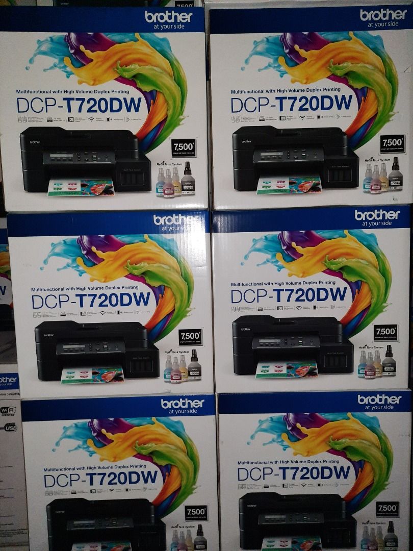BROTHER DCP-T720DW Ink Tank Printer, Computers & Tech, Printers ...