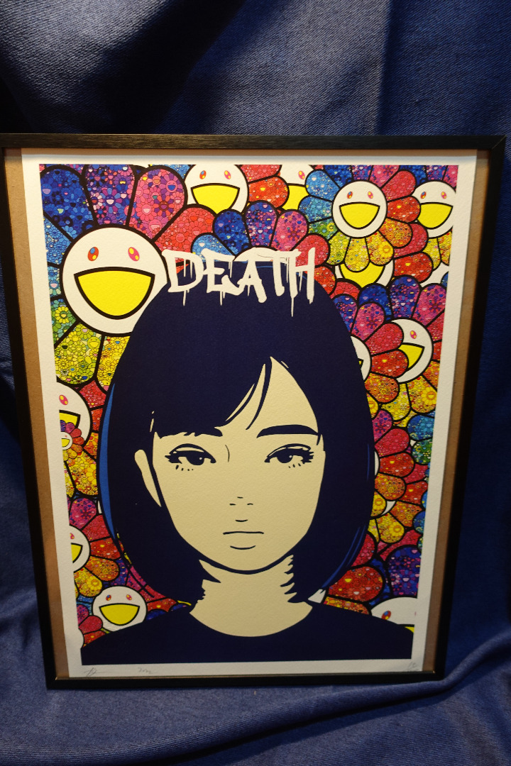 DEATH NYC 世界限定100枚 アートポスター 奈良美智 Keith Haring