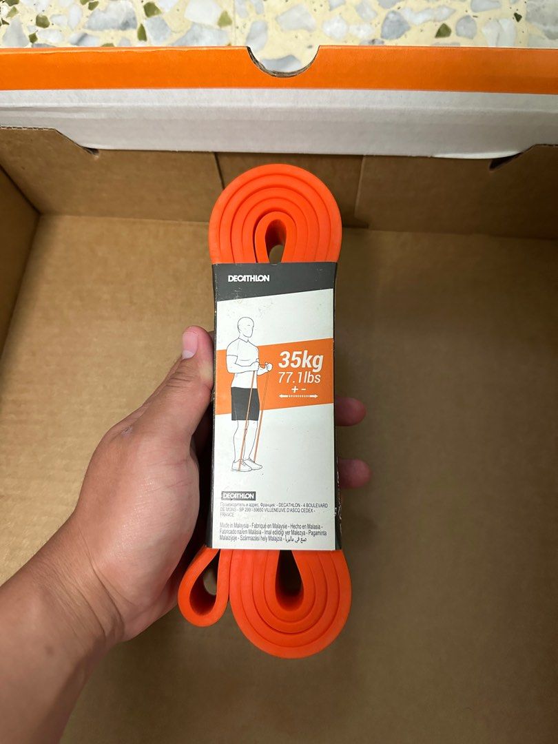 Decathlon 35kg Resistance Band Decathlon Resistance Bands 35KG