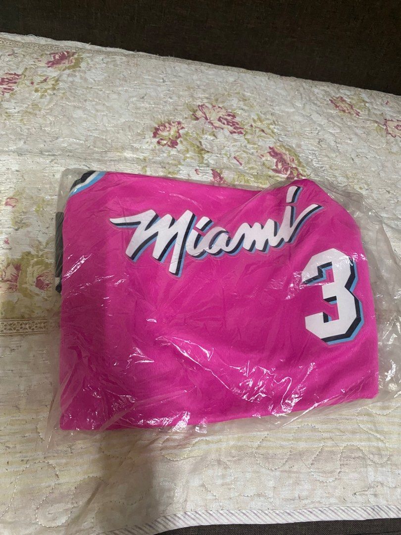 Dwyane Wade miami heat vice earned edition jersey Carousell