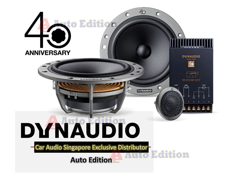商品画像：ESOTAN 236（40周年）_丹麦·丹拿Dynaudio_珠海惠声汽车音响产品中心 1
