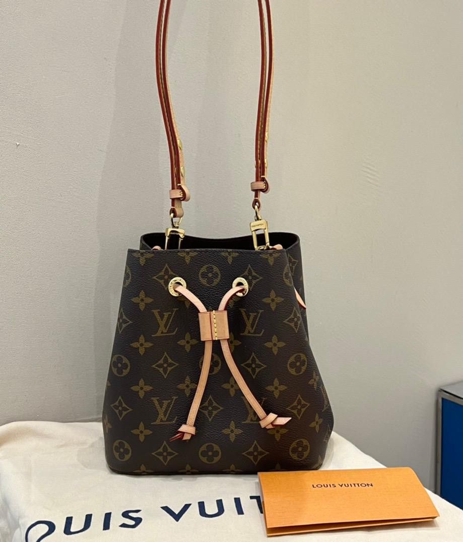 Lv Neonoe Bb Monogram Clearance (Louis Vuitton NéoNoé MM Coquelicot Red  Monogram Coated Canvas Shoulder Bag)