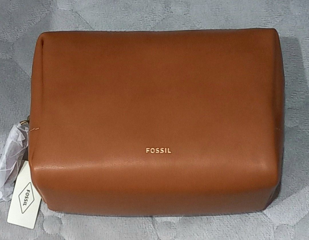 Fossil Cosmetic Pouch Women s Fashion Bags Wallets Purses Pouches on Carousell