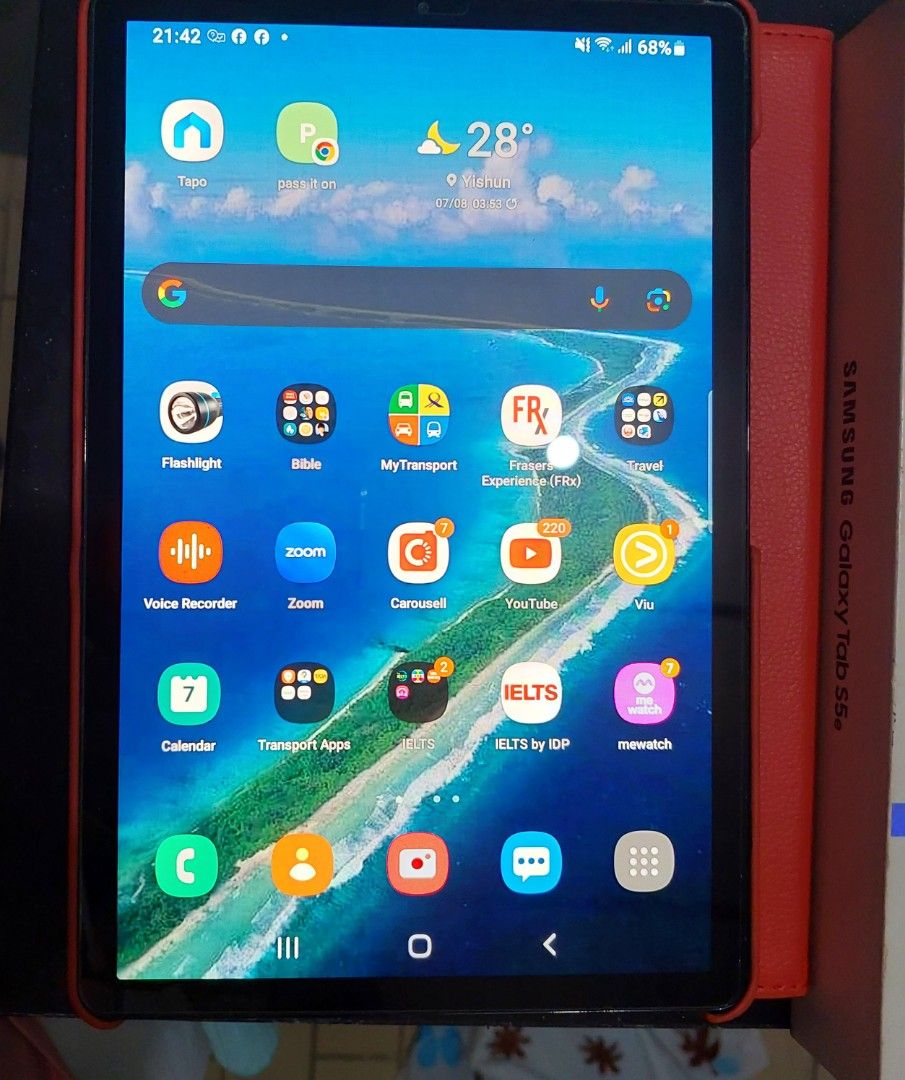 再出品】Glaxy Tab S5e 128GB どぎつかっ Wi-Fi版 ブラック 