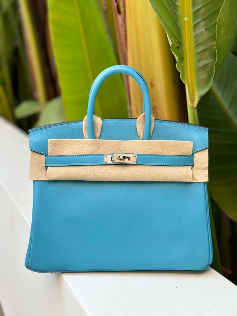 Hermes Birkin 25 Bleu Du Nord Swift PHW 24080707 Luxury Bags Wallets on Carousell