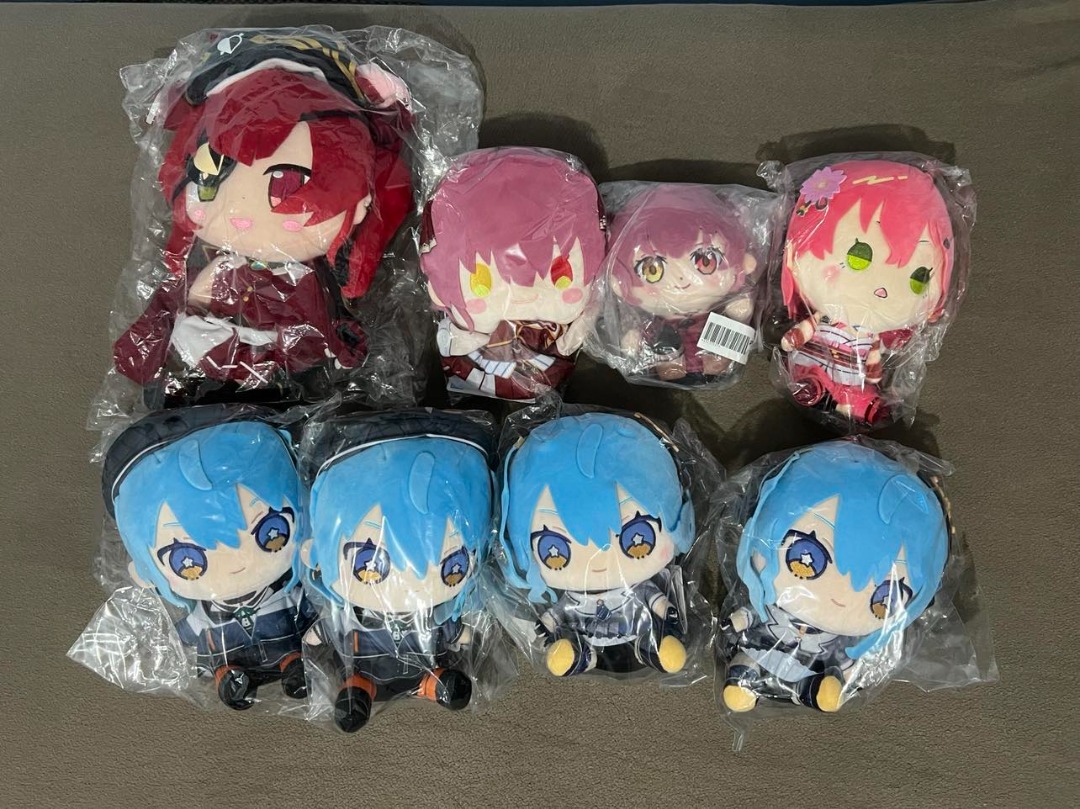 Hololive Friends with U / Hololive Plush Hoshimachi Suisei, Sakura Miko ...