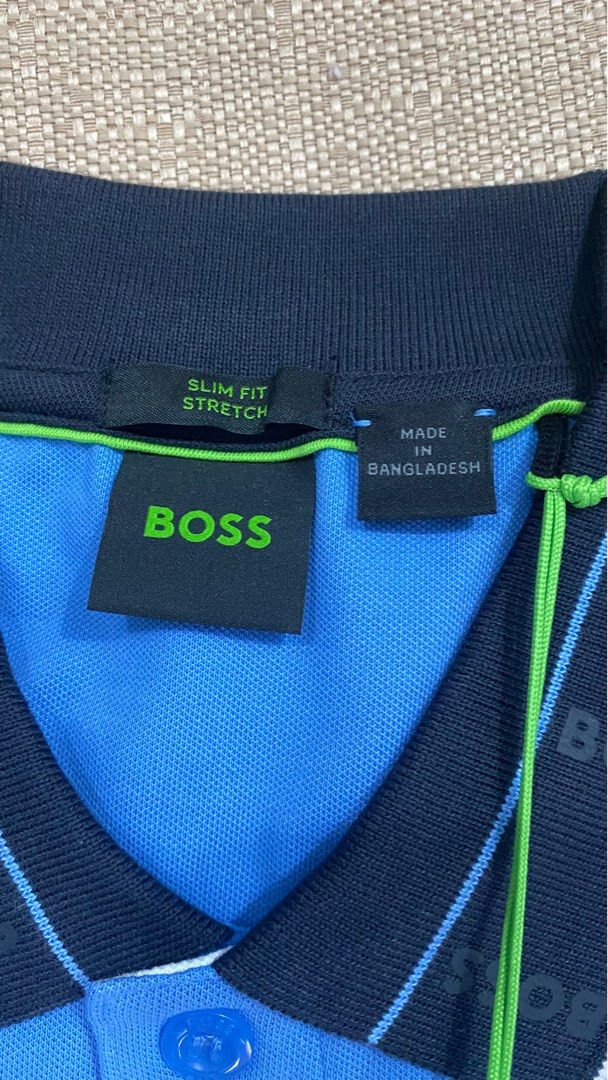 Hugo Boss Paule BMA 013 Jersey Slimfit Stretch Men s Fashion Tops Sets Tshirts Polo Shirts on Carousell