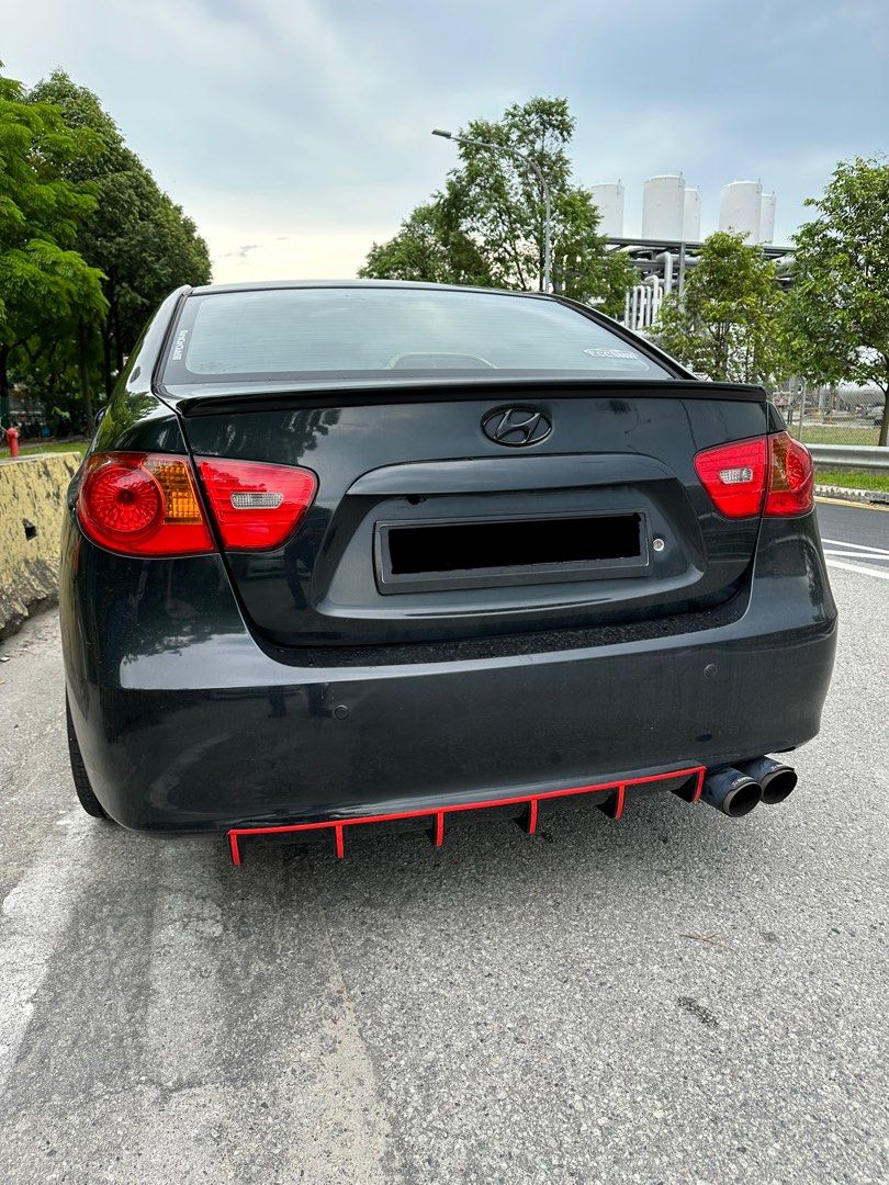 Hyundai Avante 1.6 (M) (Category: Used Cars) located in Singapore. Submitted by stevesatan (Listing ID 1318784990, Image 2). Description: NO DEALERS PLEASE. No consignment needed Well Maintained Hyundai Avante 2009 Manual. - BC Racing Coil Over - Akra Exhaust Tips Welded and APPROVED - Front Strut Bar - Airspeed Close Pod - 17" Tommi Sports rims - Pioneer A5450BT Headunit (wireless Apple Carplay /Android Auto) - STEG Component Speakers Additional