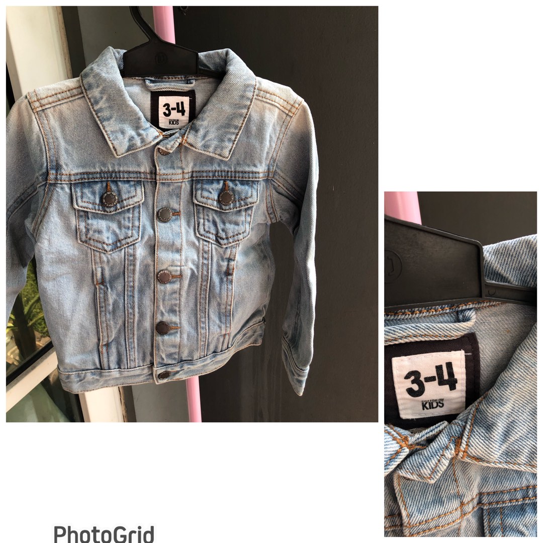 Jaket jeans washed best sale