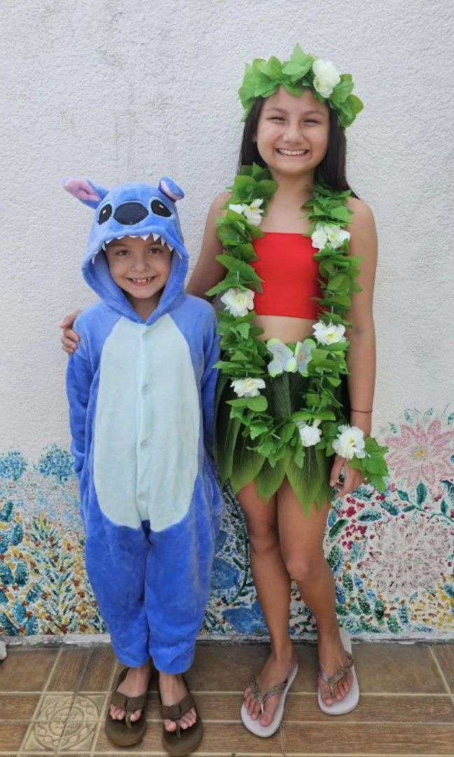 KIDS Lilo Hawaiian Costume 8 11 YEARS Babies Kids Babies Kids Fashion on Carousell