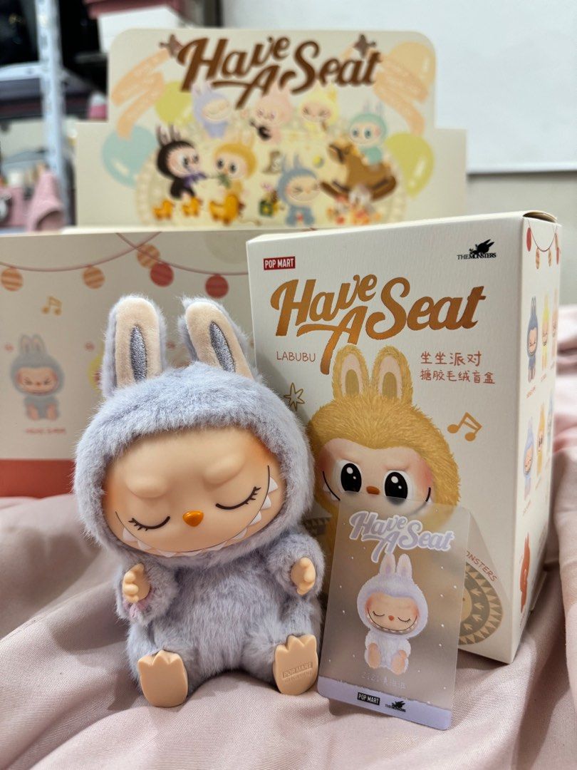 LABUBU HAVE A SEAT (V2) - SISI & ZIZI, Hobbies & Toys, Toys 