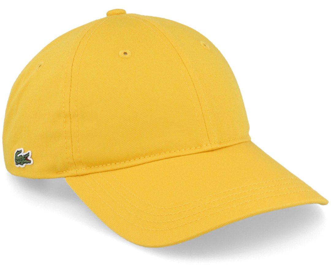 Yellow lacoste cap top