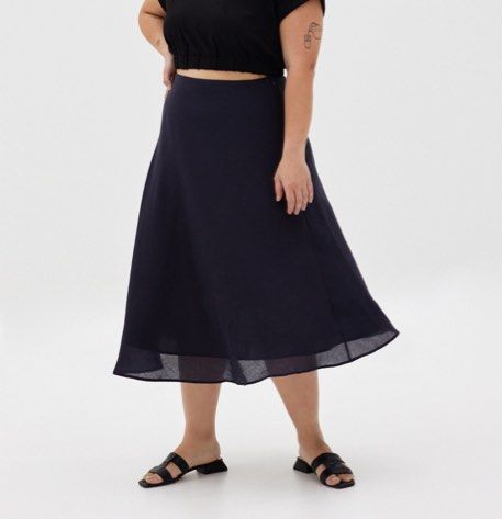 Bias cut skirt xl shop