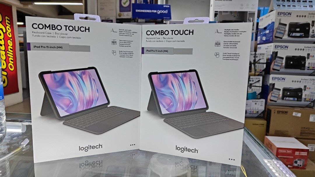 Logitech combo touch for ipad 11 inch m4 (Category: Computer Keyboard) located in San Juan City. Submitted by nerizapagara (Listing ID 1318729730, Image 2). Description: logitech combo touch for ipad 11 inch m4 sealed bradnew 1year warranty.
