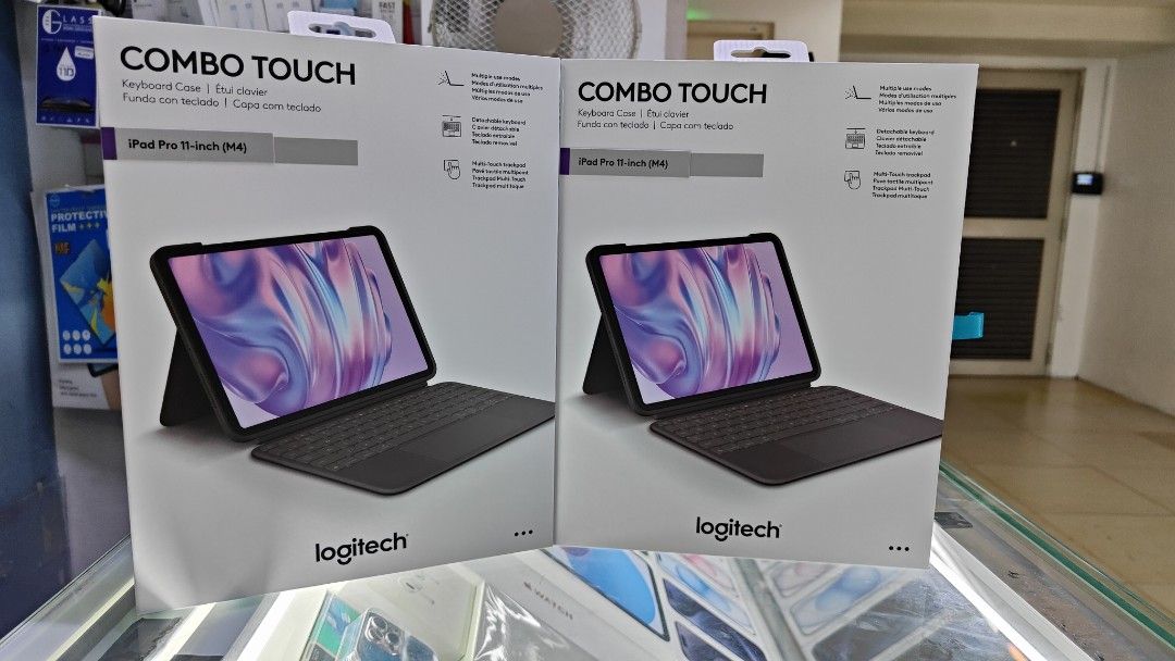 Logitech combo touch for ipad 11 inch m4 (Category: Computer Keyboard) located in San Juan City. Submitted by nerizapagara (Listing ID 1318729730, Image 3). Description: logitech combo touch for ipad 11 inch m4 sealed bradnew 1year warranty.