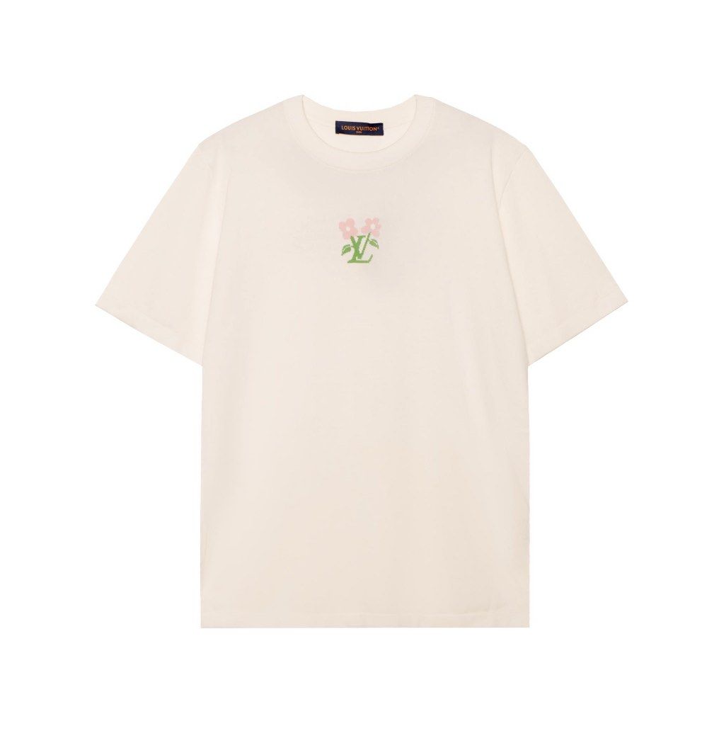 Louis Vuitton x Tyler Flower T shirt Men s Fashion Tops Sets Tshirts Polo Shirts on Carousell