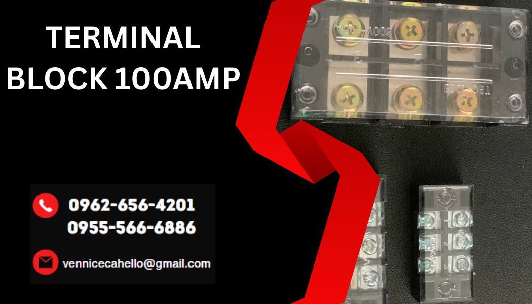 MOLDED TERMINAL BLOCK 3P 100AMP, Commercial & Industrial, Construction ...