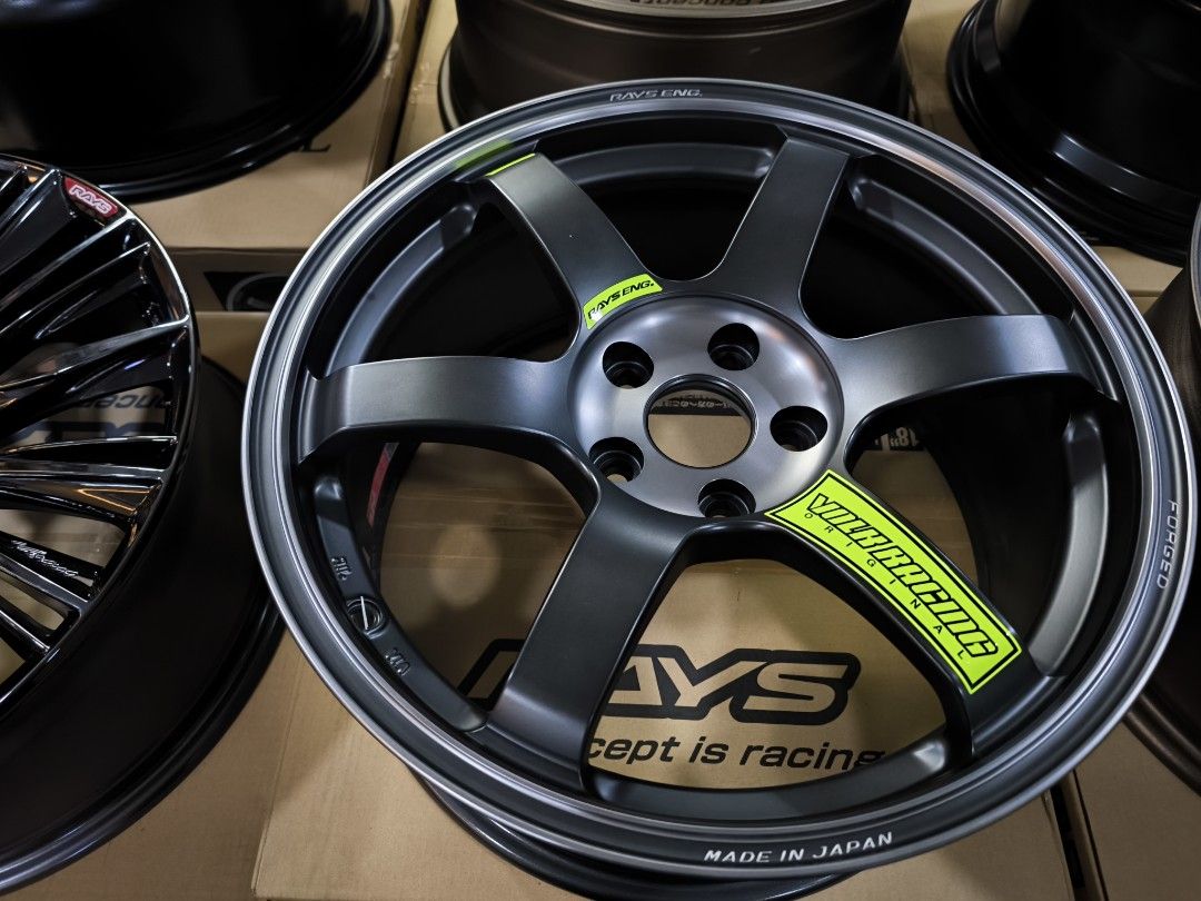 NEW SPORT RIM 18 INCH JAPAN RAYS TE37 SL SAGA CIVIC ACCORD CRV HRV S70 ...