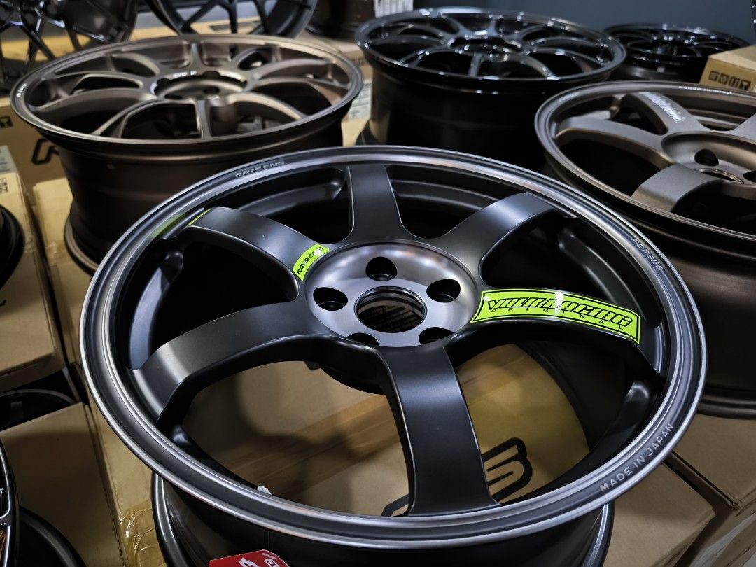 NEW SPORT RIM 18 INCH JAPAN RAYS TE37 SL SAGA CIVIC ACCORD CRV HRV S70 ...