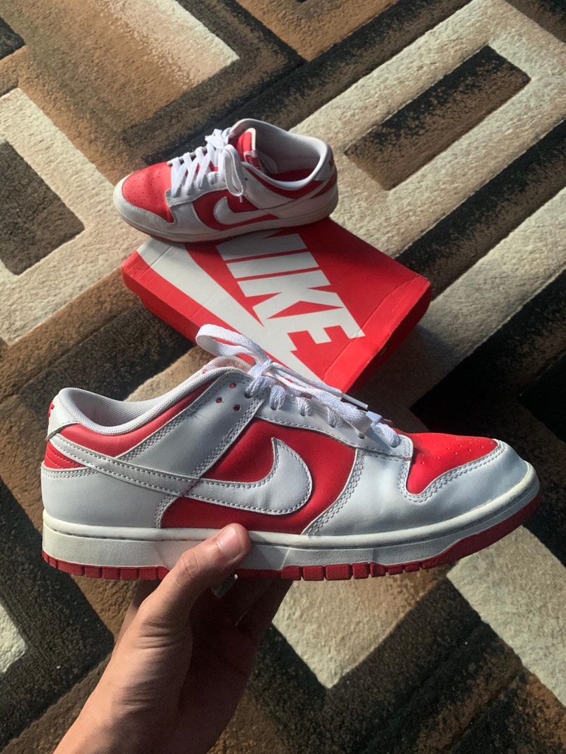 dunk low retro championship red