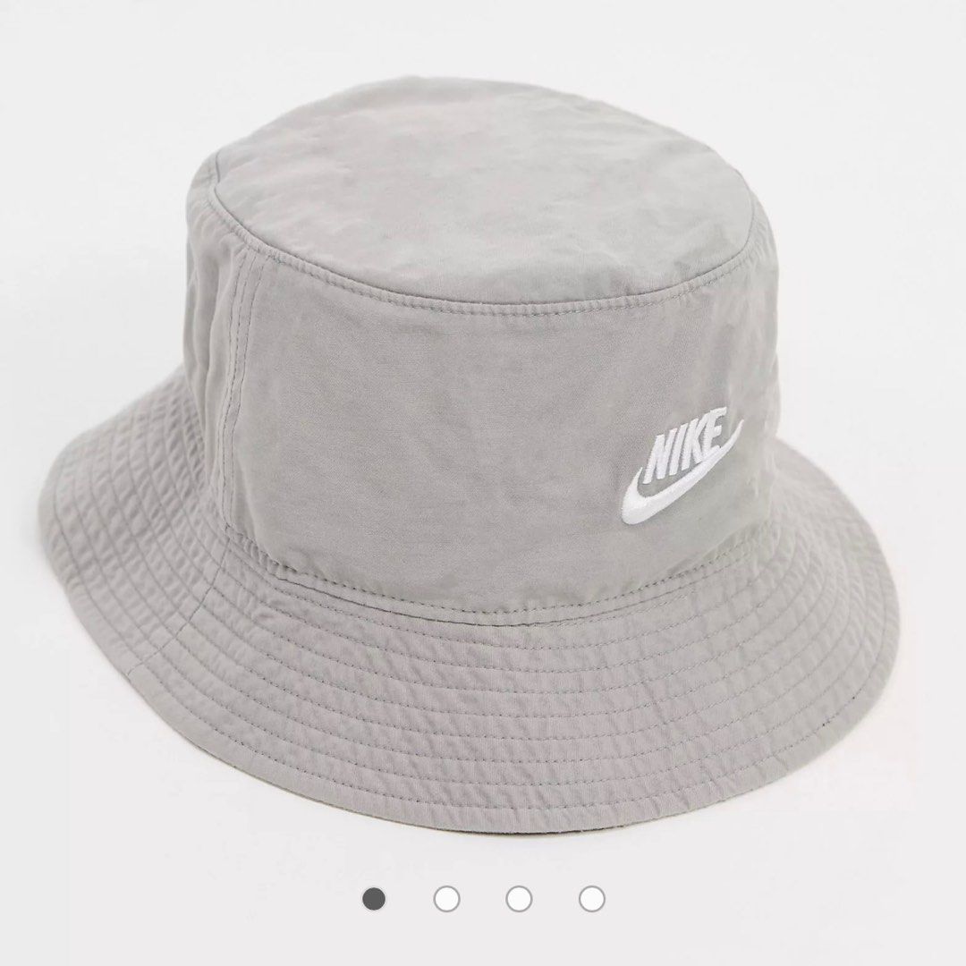 grey nike bucket hat
