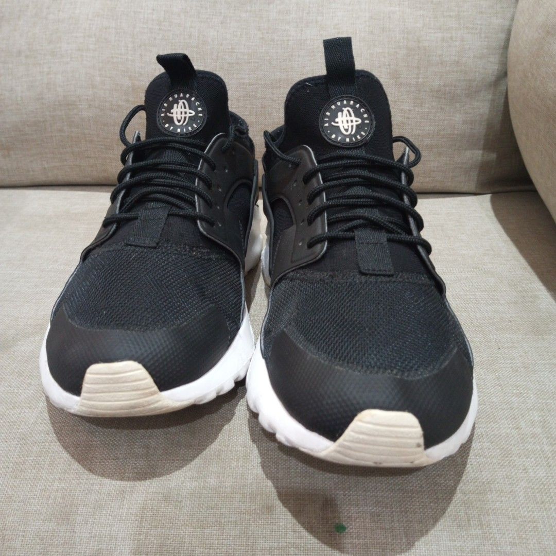 nike huarache og black white