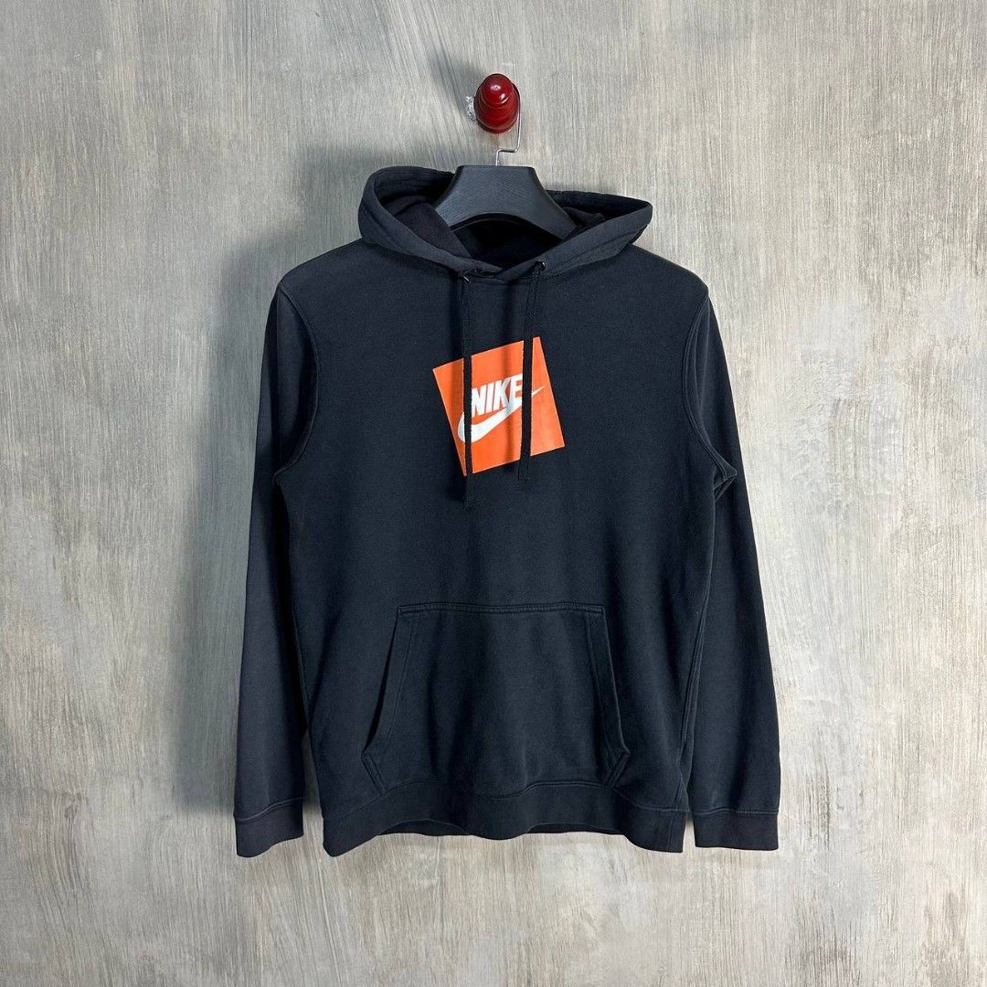 Nike orange box hoodie hotsell