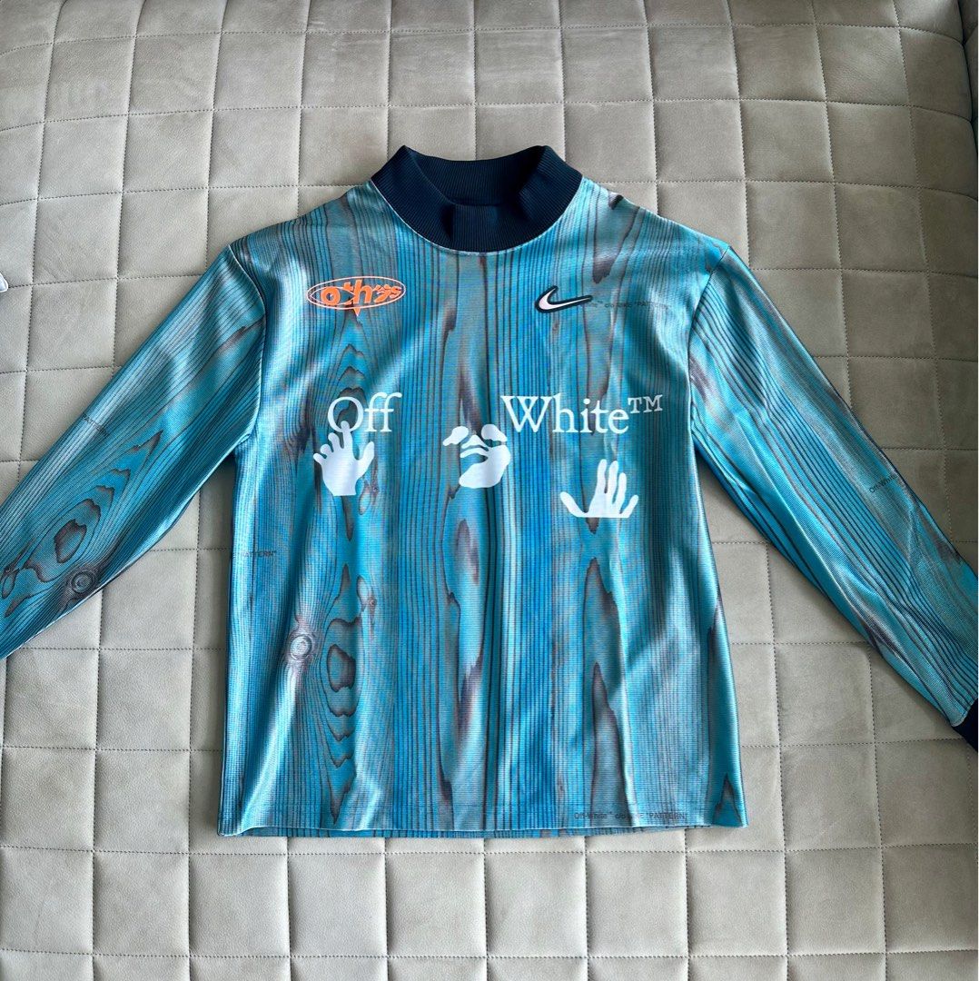 新品NIKE OFF-WHITEJERSEYIMPERIALBLUE22HO-S Jual Nike x Off-White