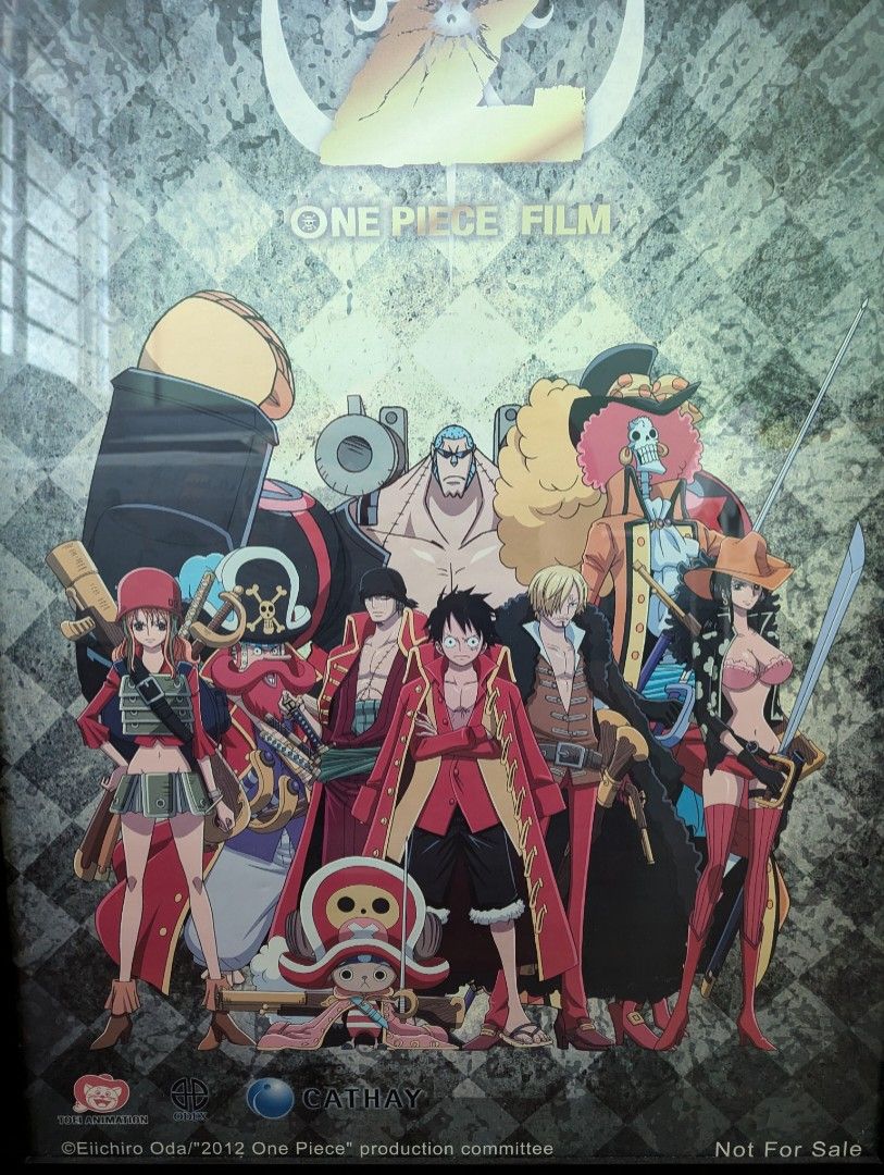One Piece Film Z Original Framed Poster, Furniture & Home Living