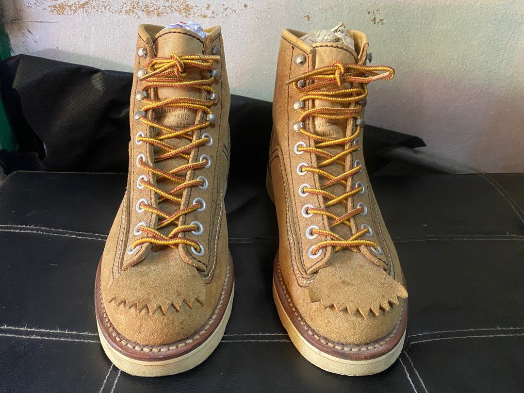 LONE WOLF BOOT ロガー・スエード7.5インチ