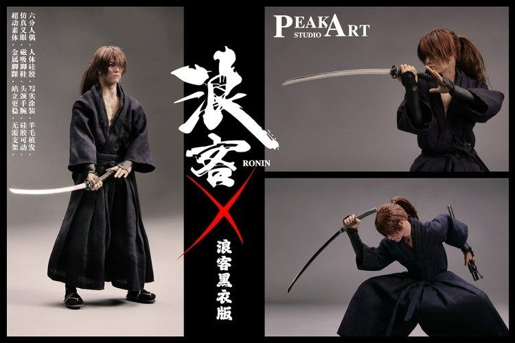 預訂】PEAKART STUDIO 1/6 PA2403A Rurouni 浪客劍心黑衣版@SevenToys