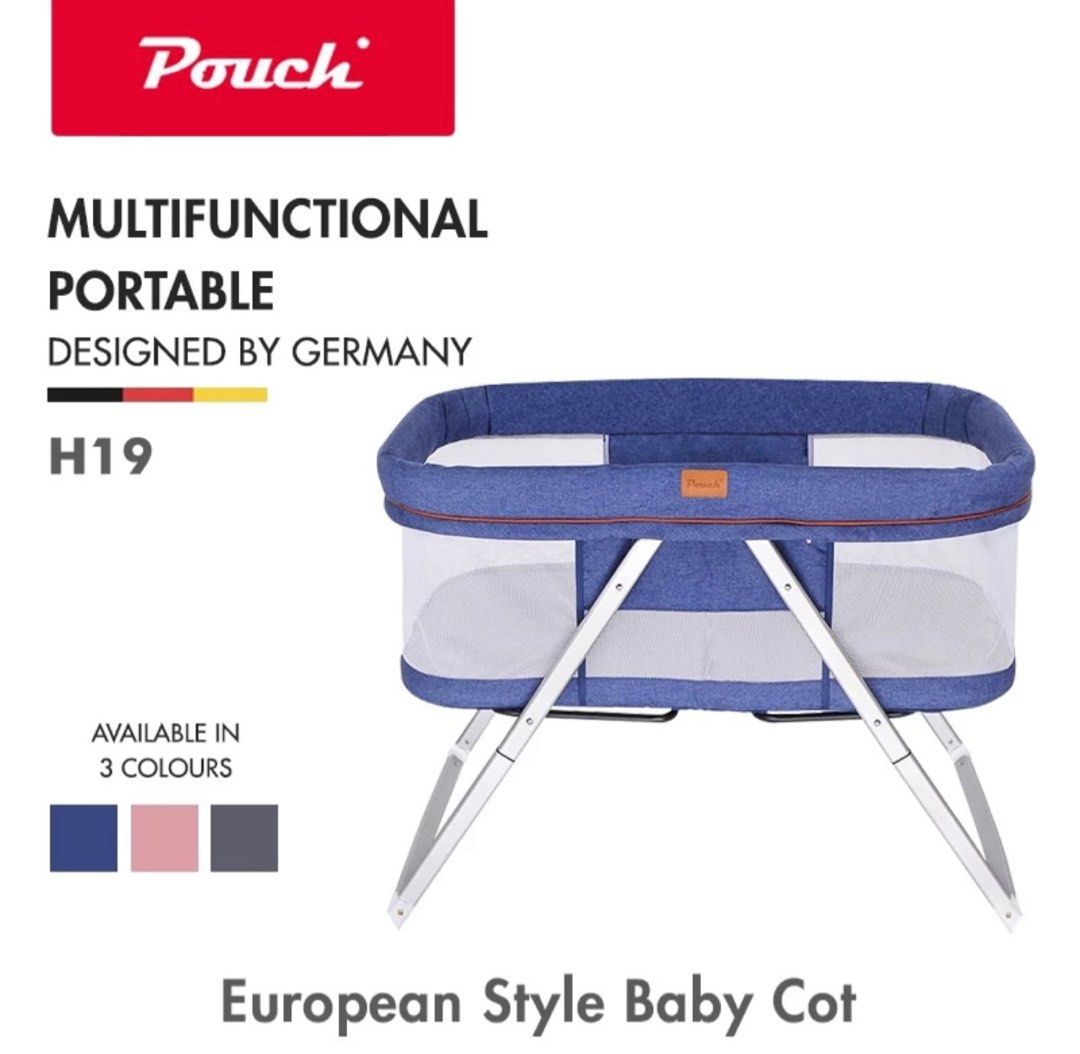 Pouch baby cot top