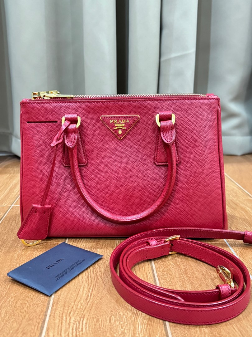 Prada Saffiano Lux Small Luxury Bags Wallets on Carousell
