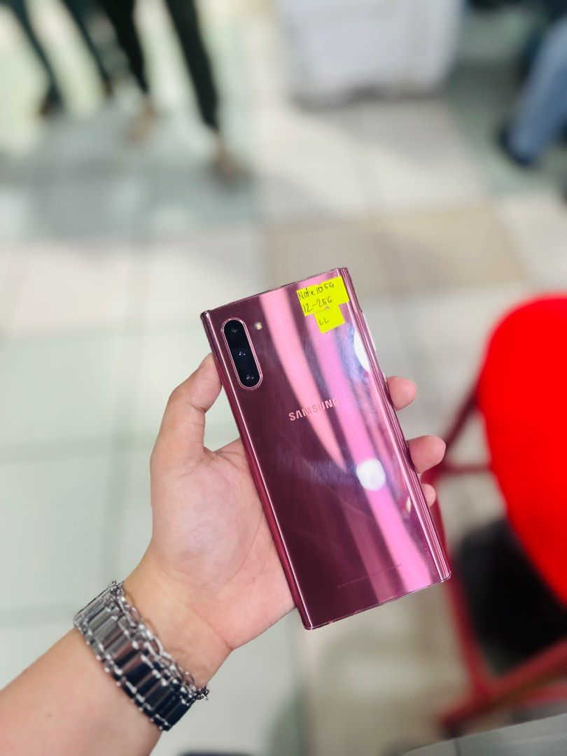 Samsung note 10 5G 12/256GB OPENLINE SINGLESIM (Category: Samsung) located in San Juan City. Submitted by saabangadgetshop (Listing ID 1318767338, Image 3). Description: Onhand | Pre-owned Samsung note 10 5G 12/256GB OPENLINE NO HIDDEN ISSUES NO HISTORY OF REPAIR 99%Smooth TEST TO SAWA RESET ALL YOU WANT NOT REFURBISHED AUTHENTIC PHONE ALL WORKING Mode of Payment : ⬇️ ▪️Cash ▪️Bank Transfer ▪️Gcash 📍Installment available here thru: 📍 ▪️Credit C