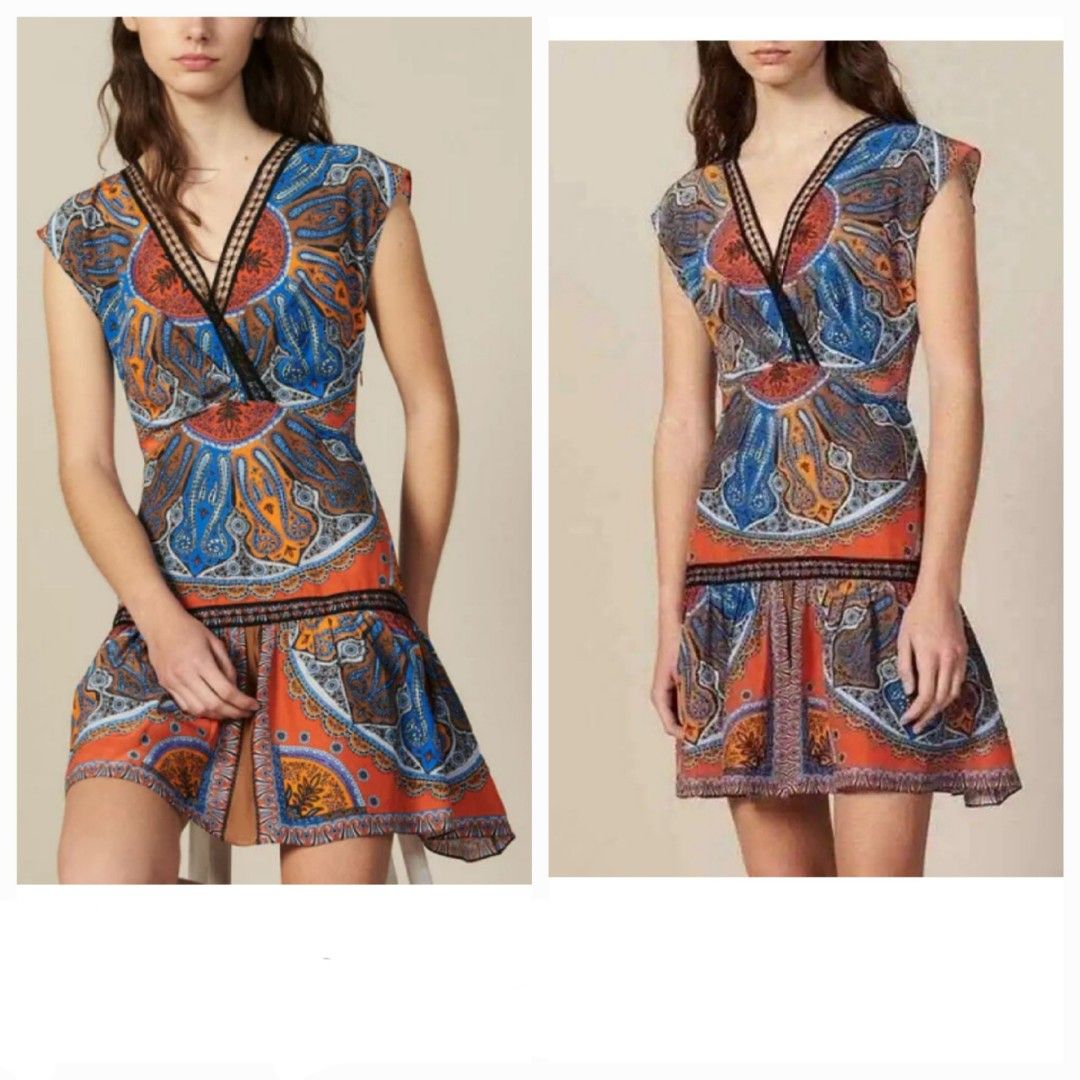 Sandro bandana dress outlet