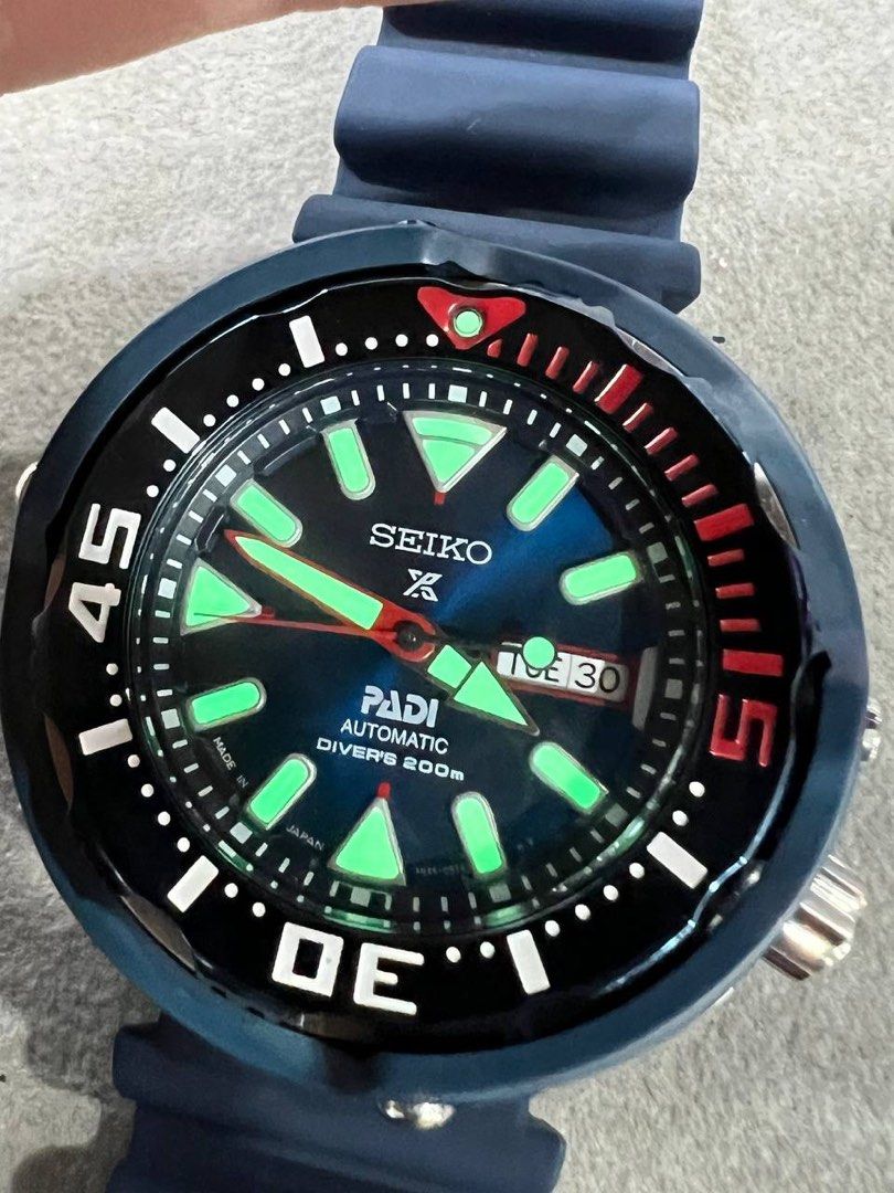 SEIKO PROSPEX PADI TUNA MADE IN JAPAN DIVERS 200M AUTOMATIC SRPA83J1 Men s Fashion Watches Accessories Watches on Carousell