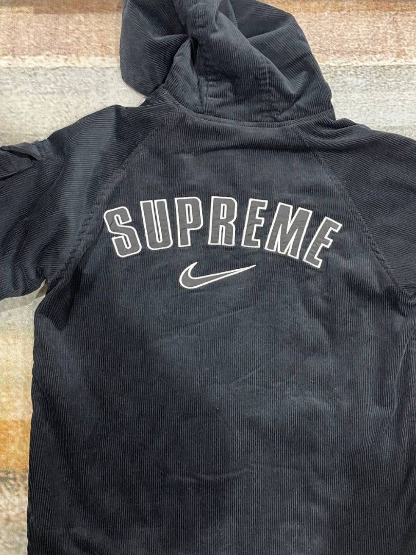 Supreme Nike この上なし Arc Corduroy Hooded Jacket Supreme Nike この上なし Arc Corduroy Hooded Jacket