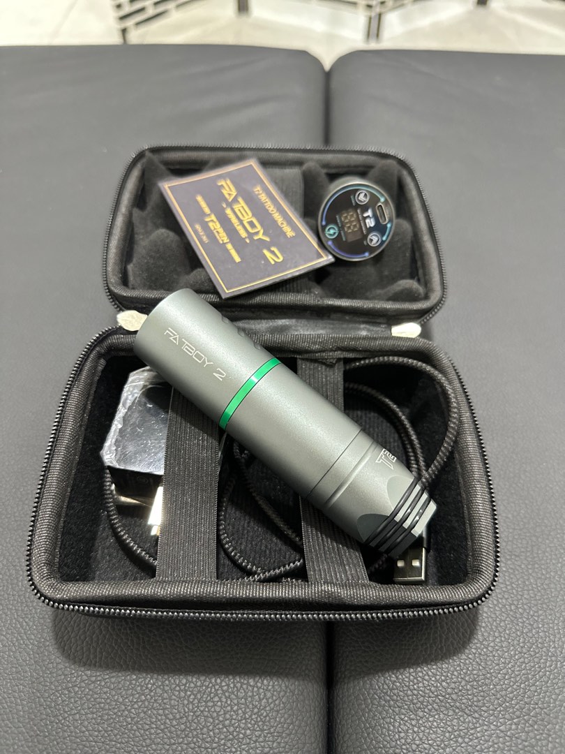 T2 ファットボーイ2 ワイヤレスペン型タトゥーマシン カラー6色あり