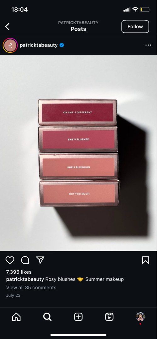 [US PASABUY] Patrick Ta Products (Category: Makeup) located in Makati City. Submitted by gabdee (Listing ID 1318715885, Image 3). Description: 🇺🇸US PASABUY: Patrick Ta Essentials 100% AUTHENTIC Price: Original Price + 20% Pasabuy Fee HOW TO ORDER? ⭐️ Please PM for item! ⭐️ 50% Down Payment REQUIRED within 24 hours of order Order Batch: Accepting orders until August 20, 2024 ETA: September 10, 2024 MOP: GCash, BPI, BDO MOD: Grab, Lalamove, JRS (
