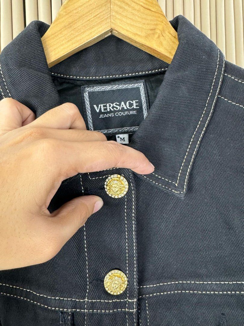 VERSACE Jeans Couture (Category: Luxury Apparel) located in Manila. Submitted by luvluxe.mnl (Listing ID 1318675709, Image 3). Description: Authentic Medium size Excellent condition.