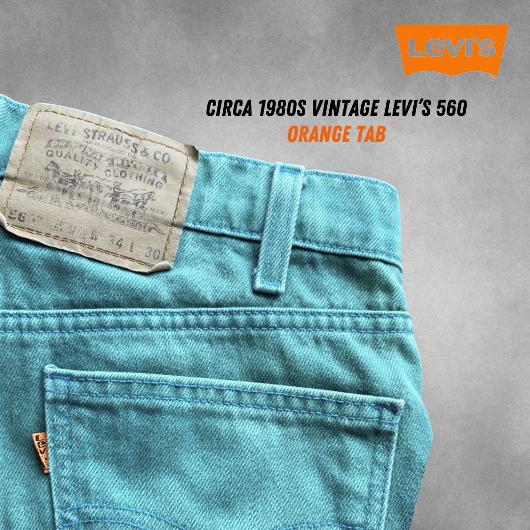 Orange tab levis jeans cheap