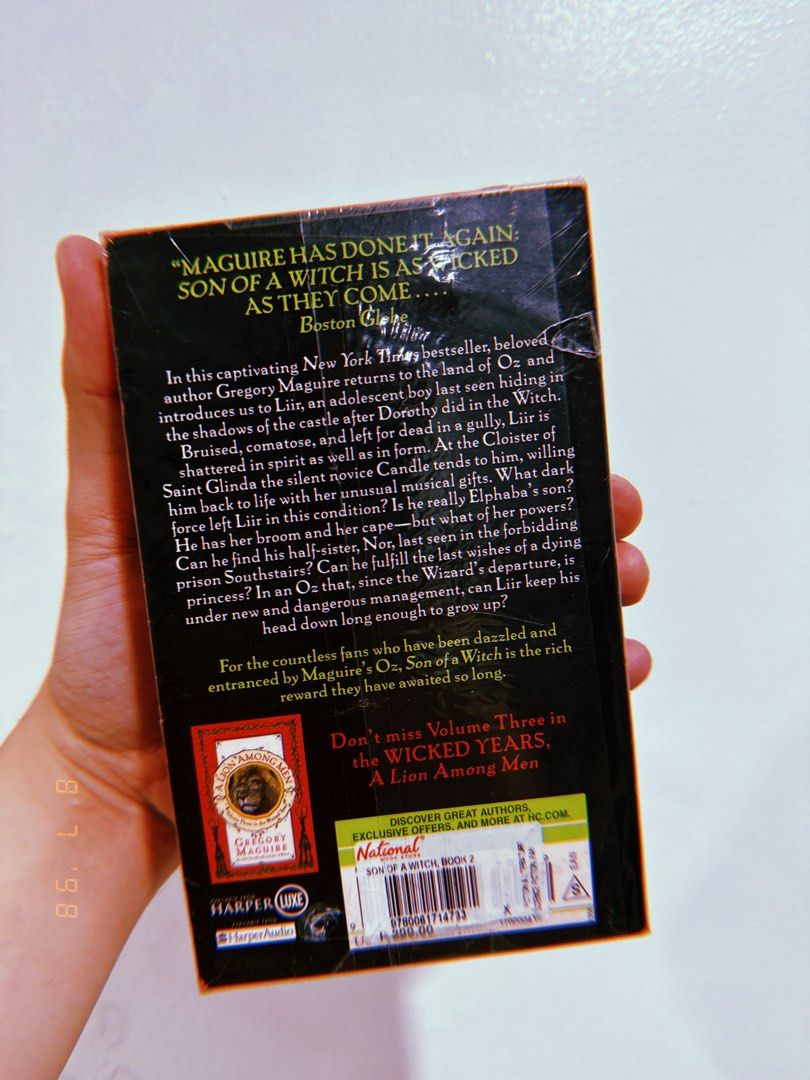 Wicked Son of a Witch (Category: Storybooks) located in Caloocan City. Submitted by atbpbyjsd (Listing ID 1318719577, Image 2). Description: .