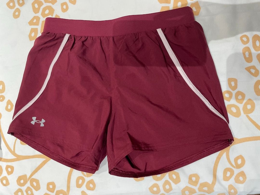 Maroon under armour shorts hotsell