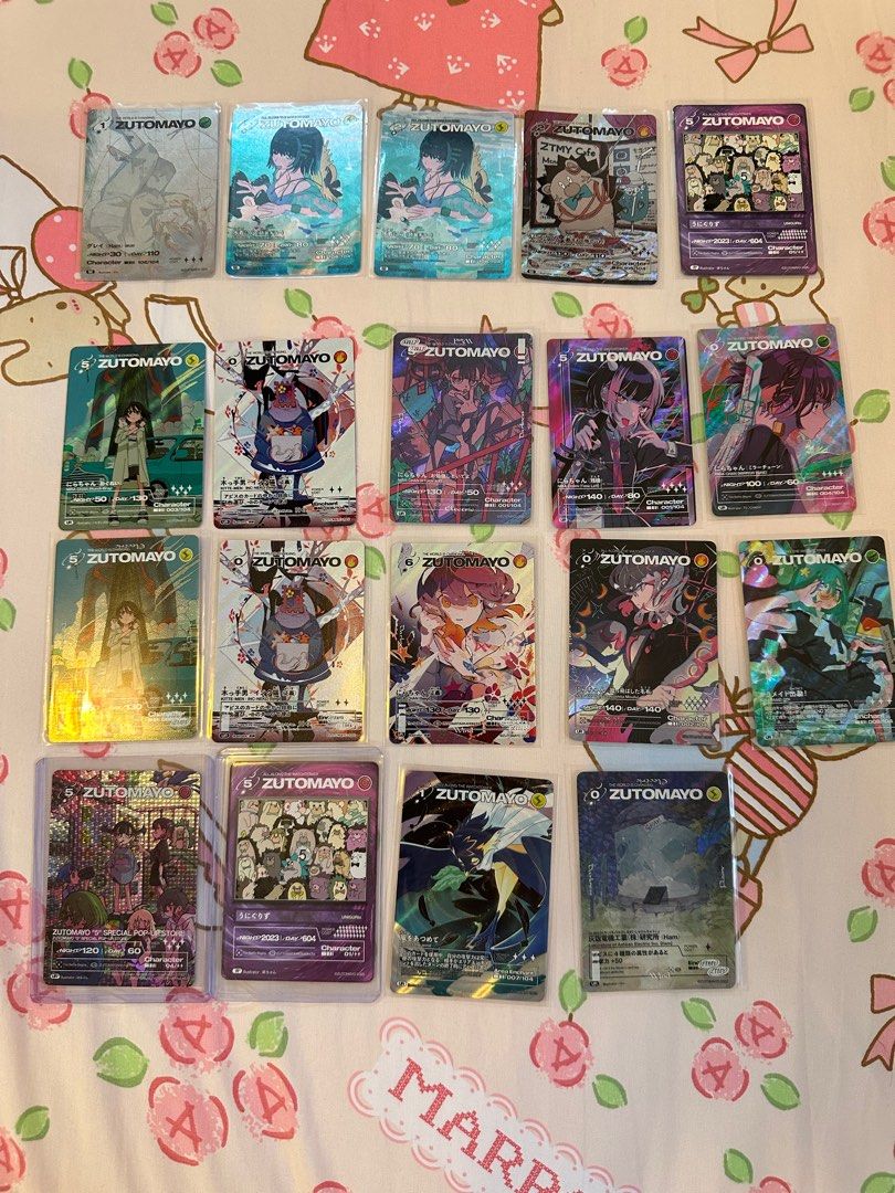 Zutomayo card 卡ZTMY N R SR UR SE 限定5th 週年pop up 初回隱藏
