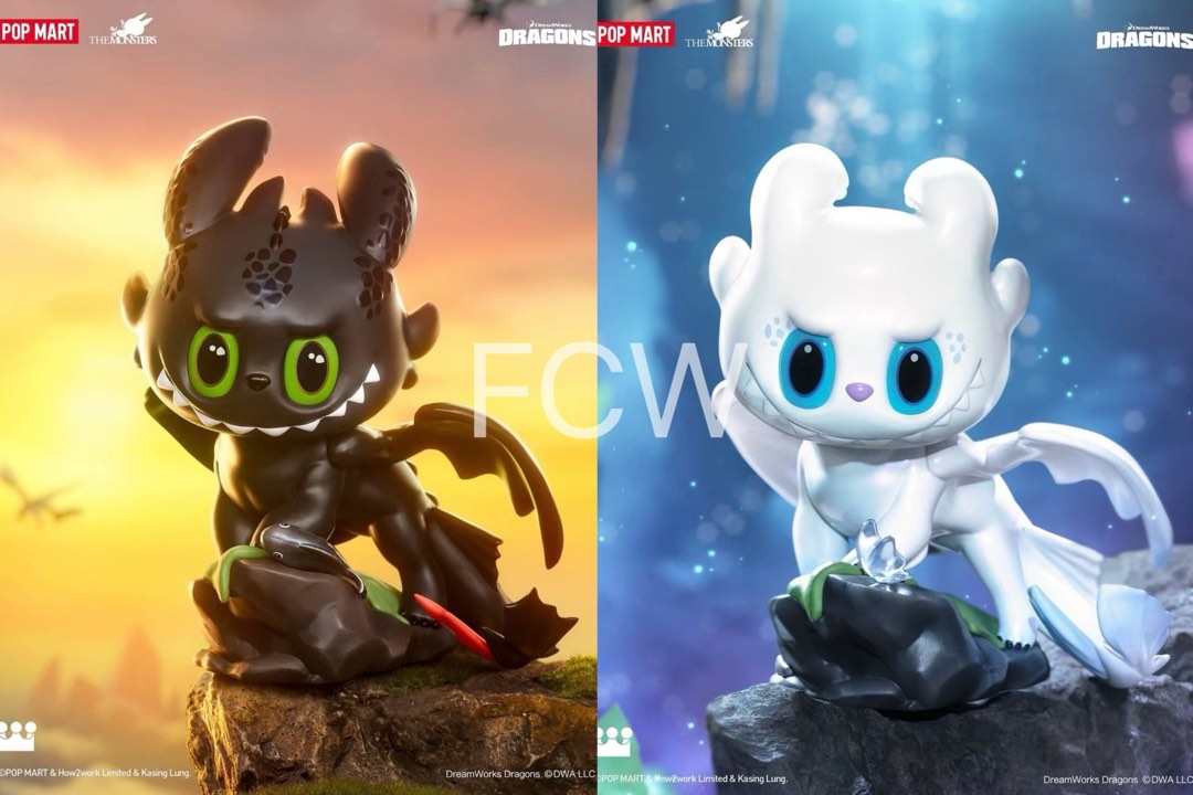 原色 異色 光煞 THE MONSTERS 馴龍高手 黑色 白色 How to Train Your Dragon LABUBU MOKOKO ZIMOMO 盲盒 pop mart