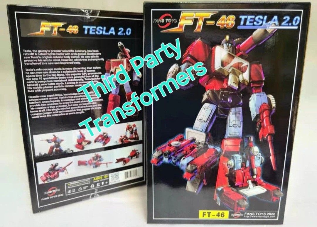 全新品FansToys FT-46 FT 46 顯微鏡感知器TESLA 大師級