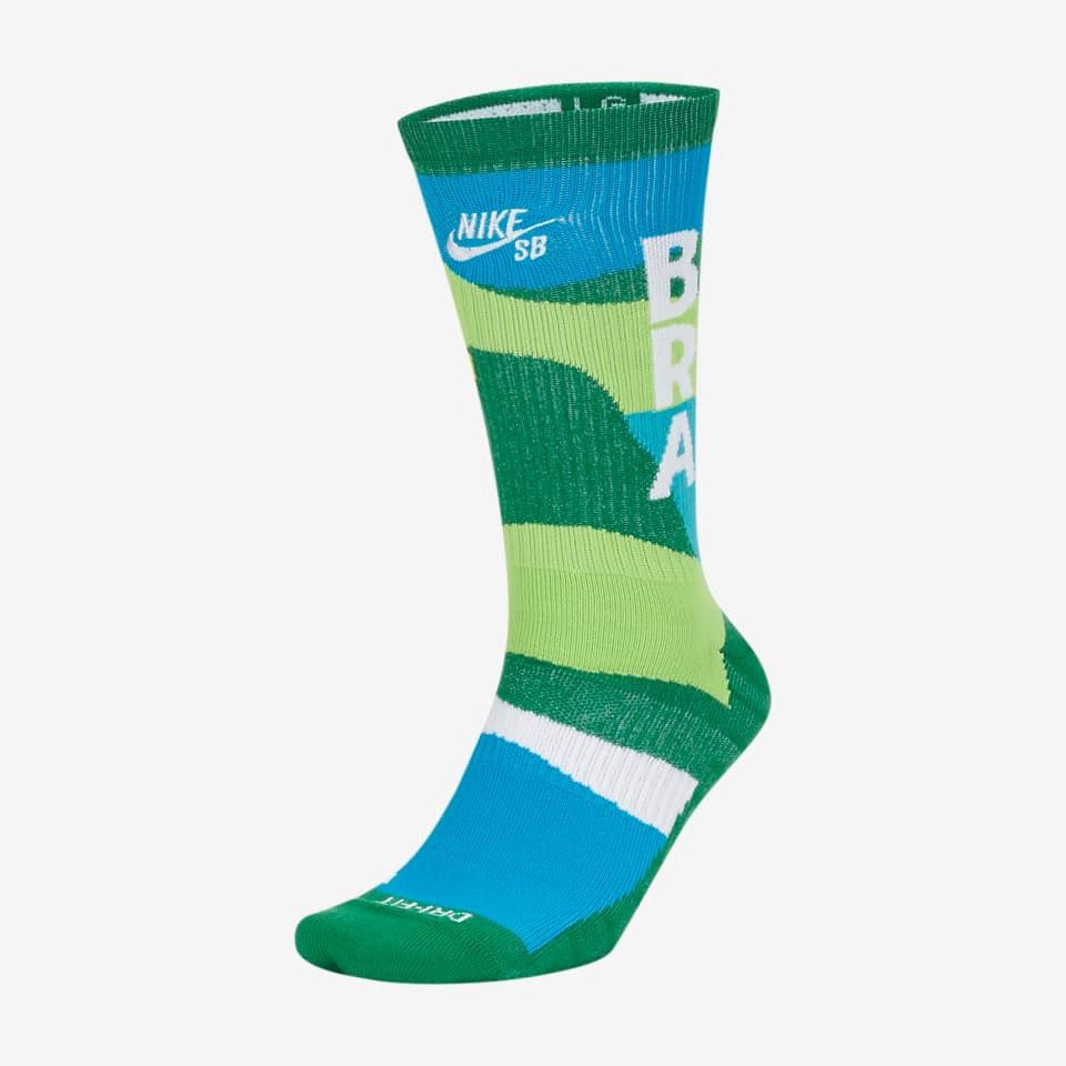 全新Nike SB x Parra 巴西滑板襪Brazil Federation Kit Everyday Max