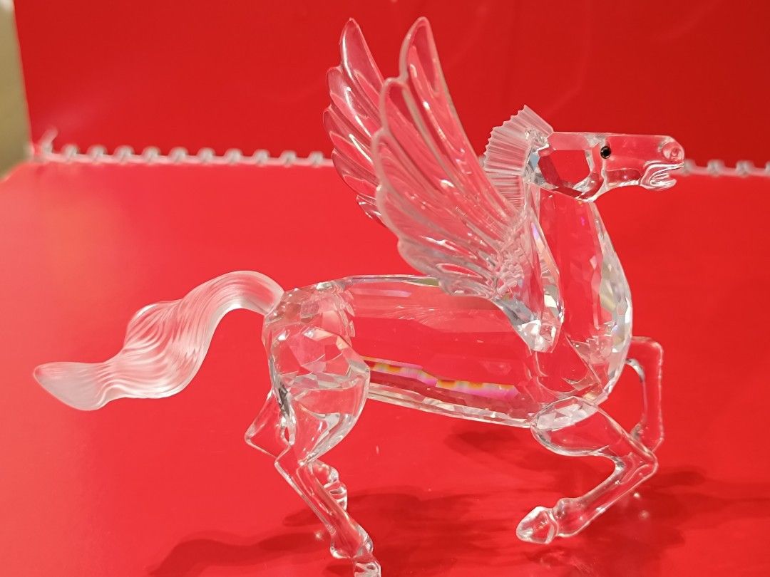 🈹🈹🈹 Swarovski Pegasus Crystal 施華洛世奇水晶飛馬, 名牌